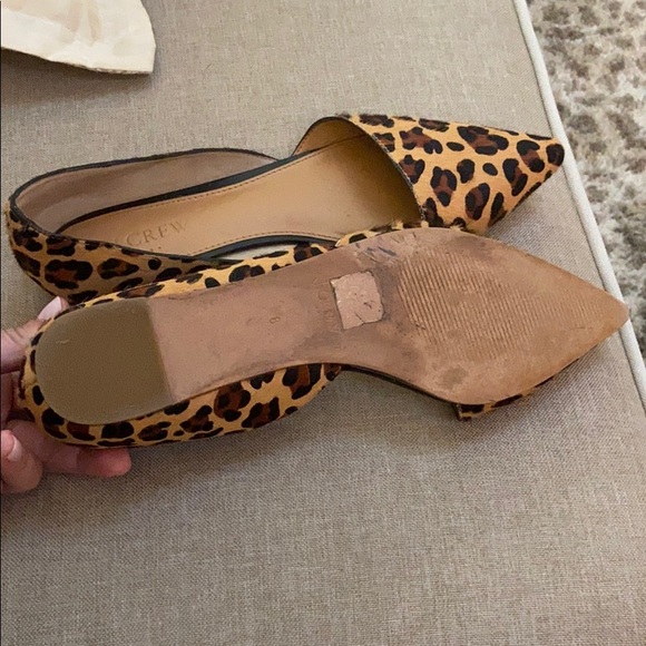 J Crew Leopard flats only worn a couple times - Picture 3 of 4